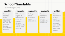 Back To School Template for PowerPoint - Yellow (Slide 17)