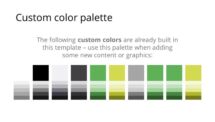Vinyl - Creative PowerPoint Template - Green Color Palette