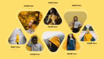 Luna - PowerPoint Template (Yellow) - Slide 10