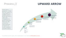 Upward Arrow - SmartArt Graphic for PowerPoint