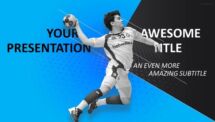 Sports - Handball PowerPoint Template