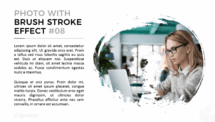 Mockup Layout #08 - Brush Stroke Effect for PowerPoint