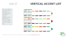 Vertical Accent List - SmartArt Graphic for PowerPoint