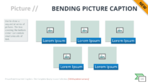 Bending Picture Caption - SmartArt Graphic for PowerPoint