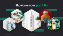 Dark Pro PowerPoint Template - Portfolio