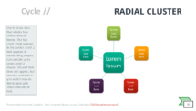 Radial Cluster - SmartArt Graphic for PowerPoint