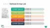 PowerPoint SmartArt Graphics - Vertical Arrow List Template