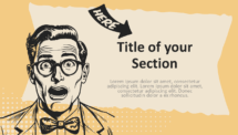 Diapositive 11 - Modèle Pub Rétro pour PowerPoint et Google Slides