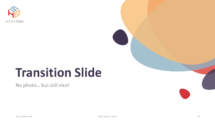 Bubbler PowerPoint Template - Transition Slide (Light)
