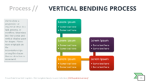 Vertical Bending Process - SmartArt Graphic for PowerPoint