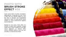 Mockup Layout #38 - Brush Stroke Effect for PowerPoint
