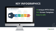 Cover slide of the Key Infographics template for PowerPoint and Google Slides, showcasing a professional and creative design.