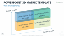 Free 3D Matrix for PowerPoint with Transparency