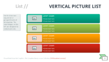 Vertical Picture List - SmartArt Graphic for PowerPoint