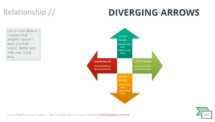 Diverging Arrows - SmartArt Graphic for PowerPoint