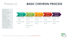 Basic Chevron Process - SmartArt Graphic for PowerPoint