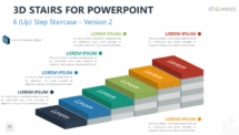 Six-Step Staircase for PowerPoint - Example 2