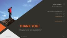 Corporate Business PowerPoint Template - Thank You
