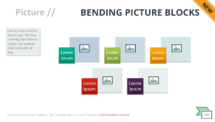 Bending Picture Blocks - SmartArt Graphic for PowerPoint