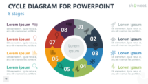 Cycle Diagram for PowerPoint - 8 Stages