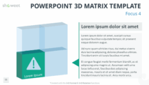 Free 3D Matrix for PowerPoint - Transparent Focus 4