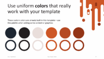 Retro - Free PowerPoint Template - Color Scheme
