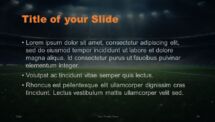 Soccer Themed Image For a Title and Content PowerPoint Slide