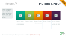 Picture Lineup - SmartArt Graphic for PowerPoint