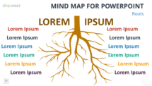 Free Mind Map for PowerPoint - Roots