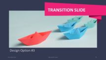 Origami PowerPoint Template - Transition Slide 3