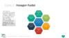 PowerPoint SmartArt Graphics - Hexagon Radial Template