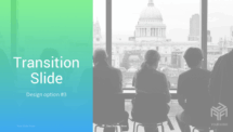 Transitions - PowerPoint Template - Transition Slide Option 3