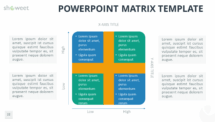 Free Matrix for PowerPoint with Cross