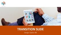 Corporate Business PowerPoint Template - Transition Slide - Option 8
