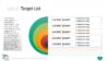 PowerPoint SmartArt Graphics - Target List Template