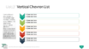 PowerPoint SmartArt Graphics - Vertical Chevron List Template