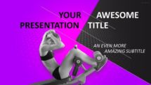 Sports - Fitness PowerPoint Template