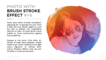 Mockup Layout #16 - Brush Stroke Effect for PowerPoint