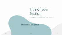 Business Brand Identity - Presentation Template - Section Slide 2 (no Photo)