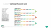 PowerPoint SmartArt Graphics - Vertical Accent List Template