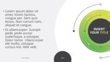 Slide 5 - Vinyl PowerPoint Template - Green (Blank)