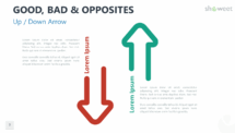 Up and Down Arrows for PowerPoint and Google Slides
