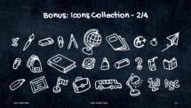 Doodles Template for PowerPoint - Icons (2/4)