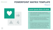 Free Matrix for PowerPoint - Focus 2