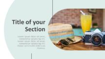 05 - Section Slide - Arch Template for PowerPoint and Google Slides