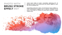 Mockup Layout #07 - Brush Splash Effect for PowerPoint