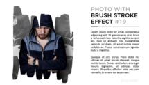Mockup Layout #19 - Brush Stroke Effect for PowerPoint