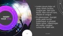 Vinyl - Creative PowerPoint Template - Purple - Slide 4