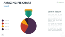 Amazing Pie Chart for PowerPoint - Medal