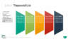 PowerPoint SmartArt Graphics - Trapezoid List Template